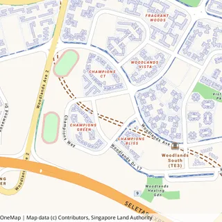Map showing the area around Innova Primary School.